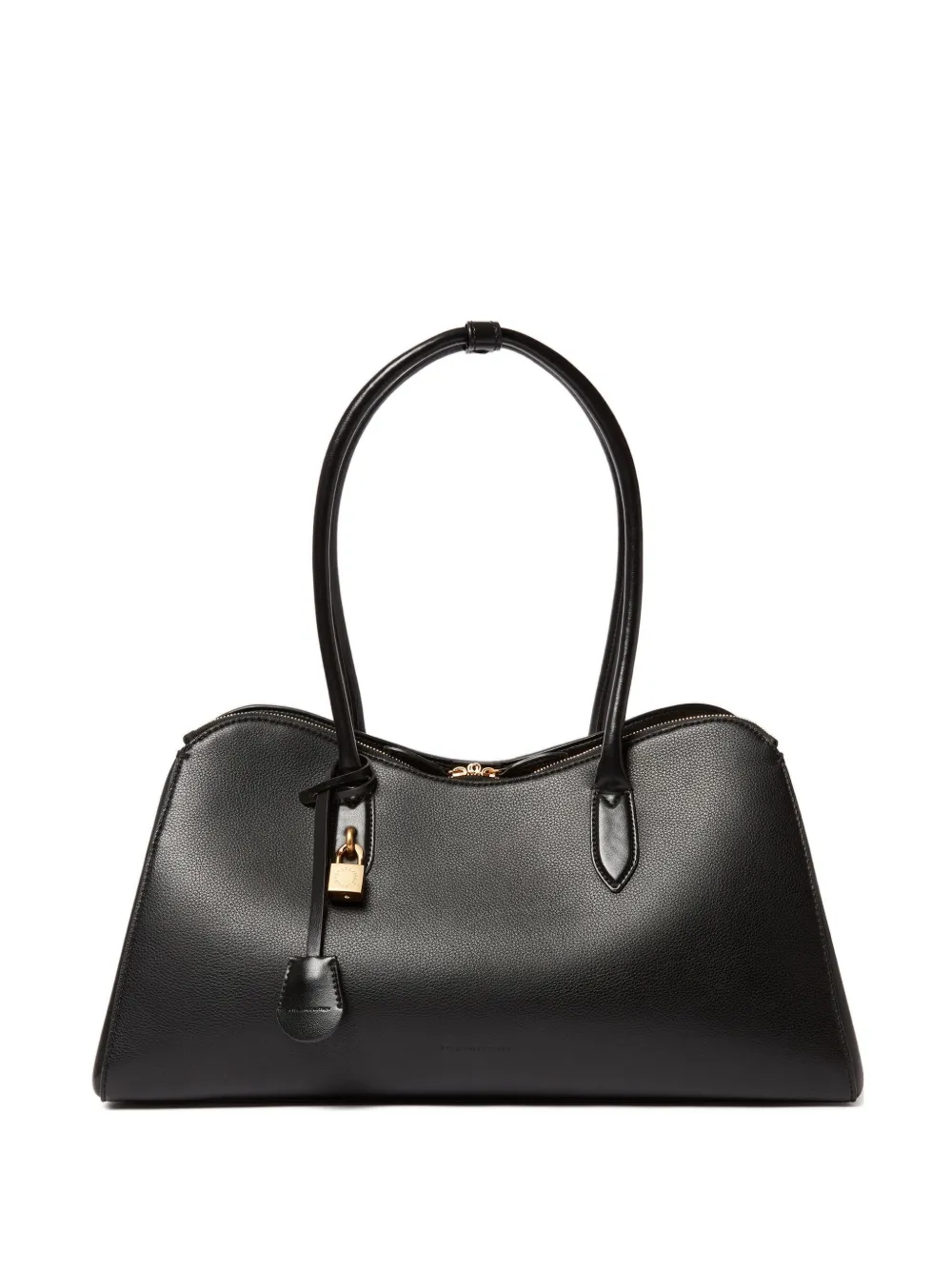 Stella McCartney Ryder shopper met hangslot Zwart