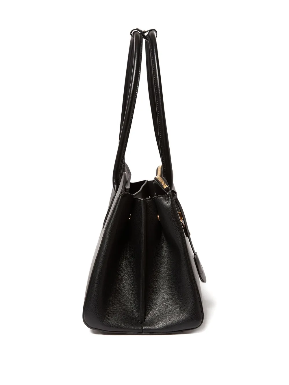 Stella McCartney Ryder shopper met hangslot Zwart