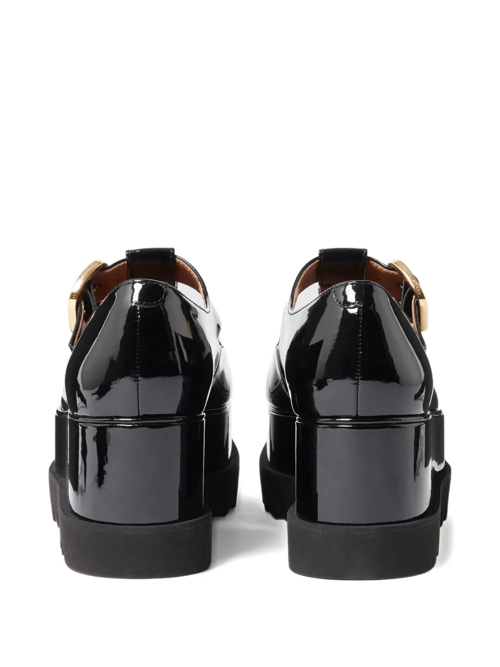 Stella McCartney buckle-detail platform pumps Black