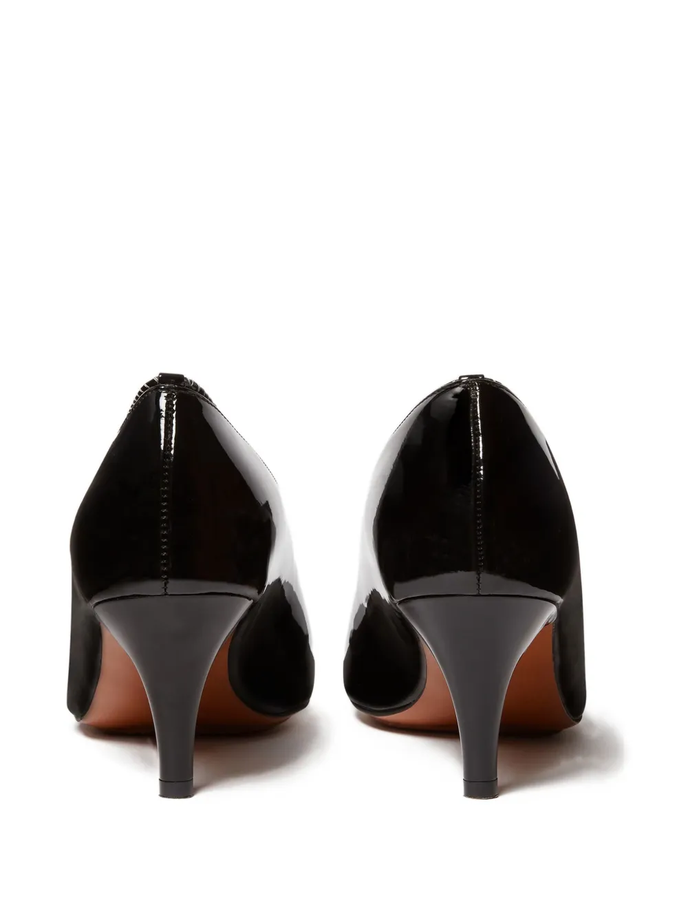 Stella Mccartney Pointed-toe Kitten-heel Pumps In Black