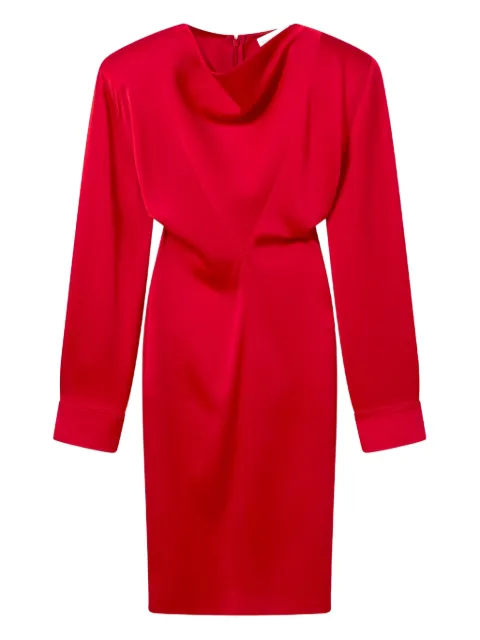 Stella McCartney cowl-neck draped midi dress