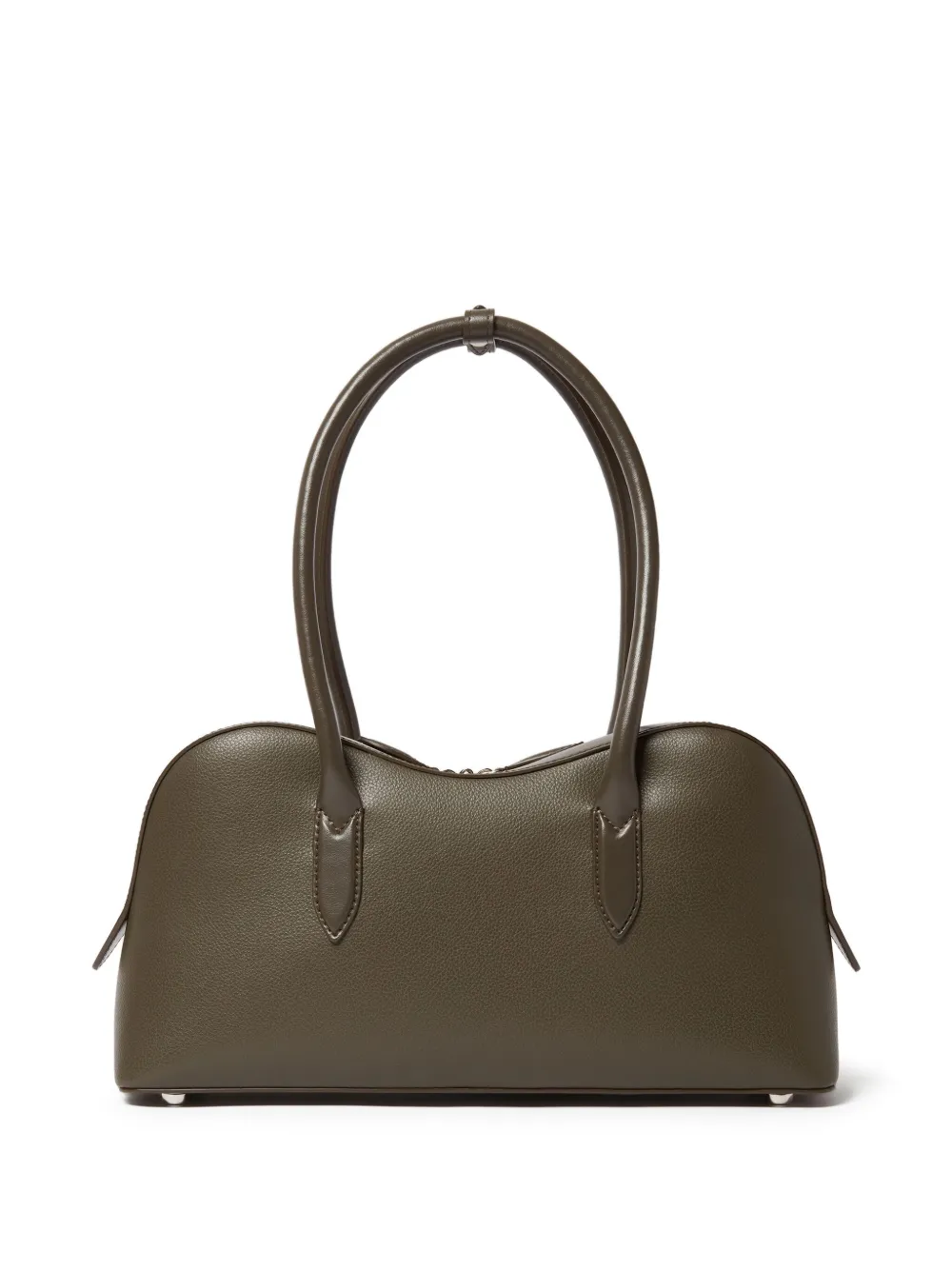 Stella McCartney Ryder engraved shoulder bag - Groen