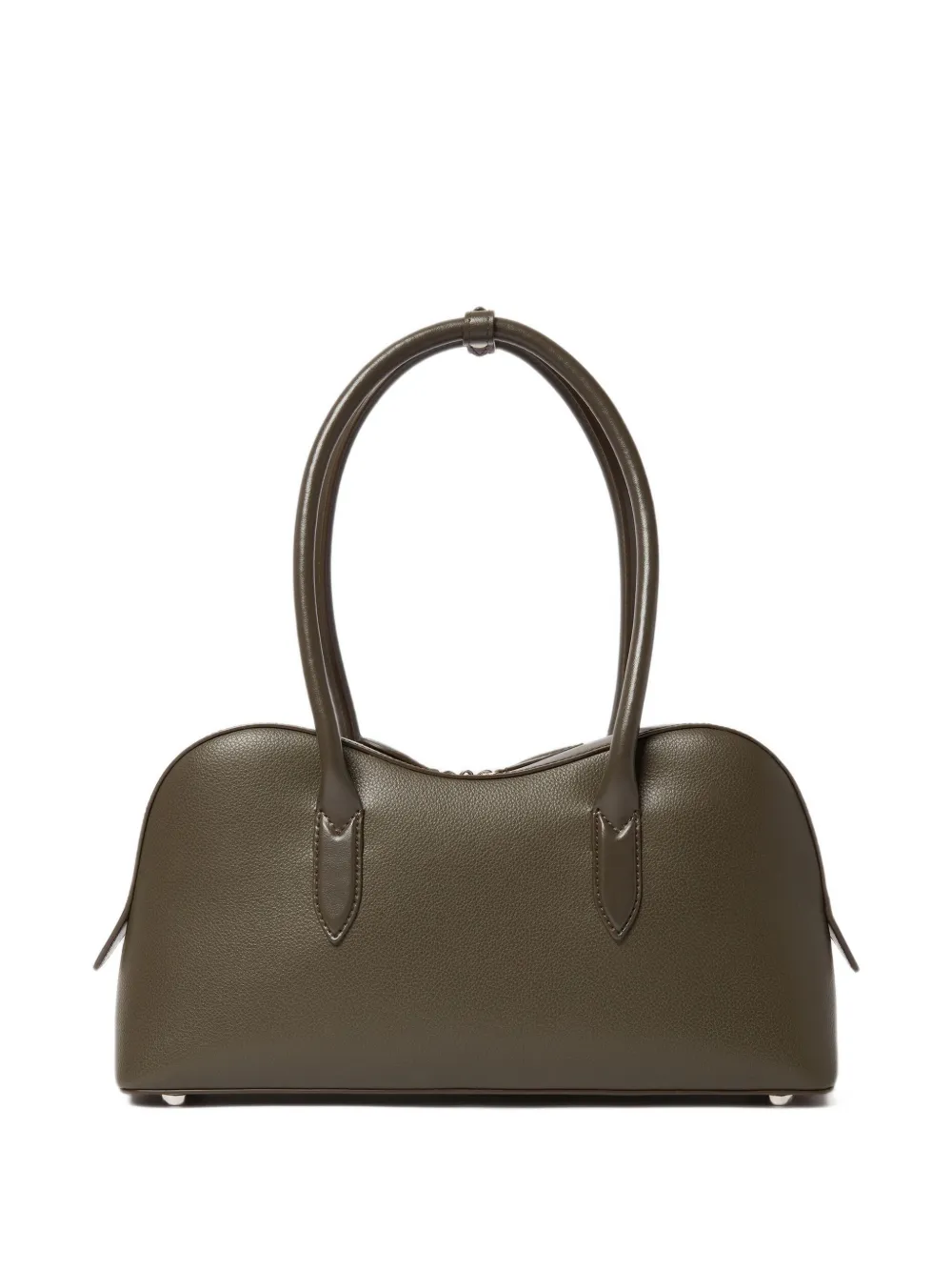 Stella McCartney Ryder gegraveerde schoudertas Groen