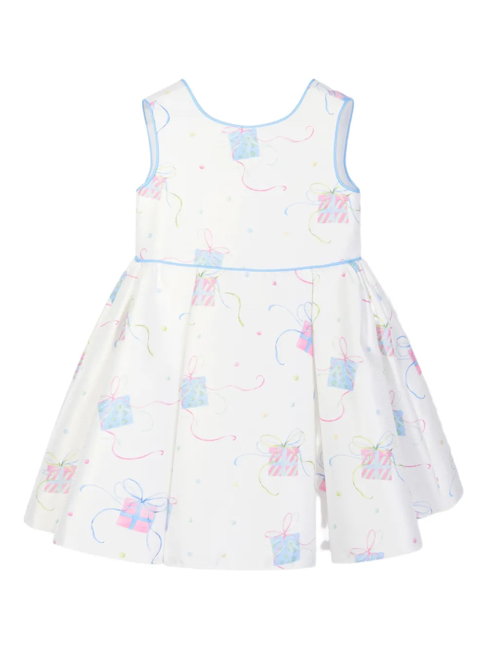 Dress & Fleur robe plissée à imprimé cadeau | Robes habillées | Image 2