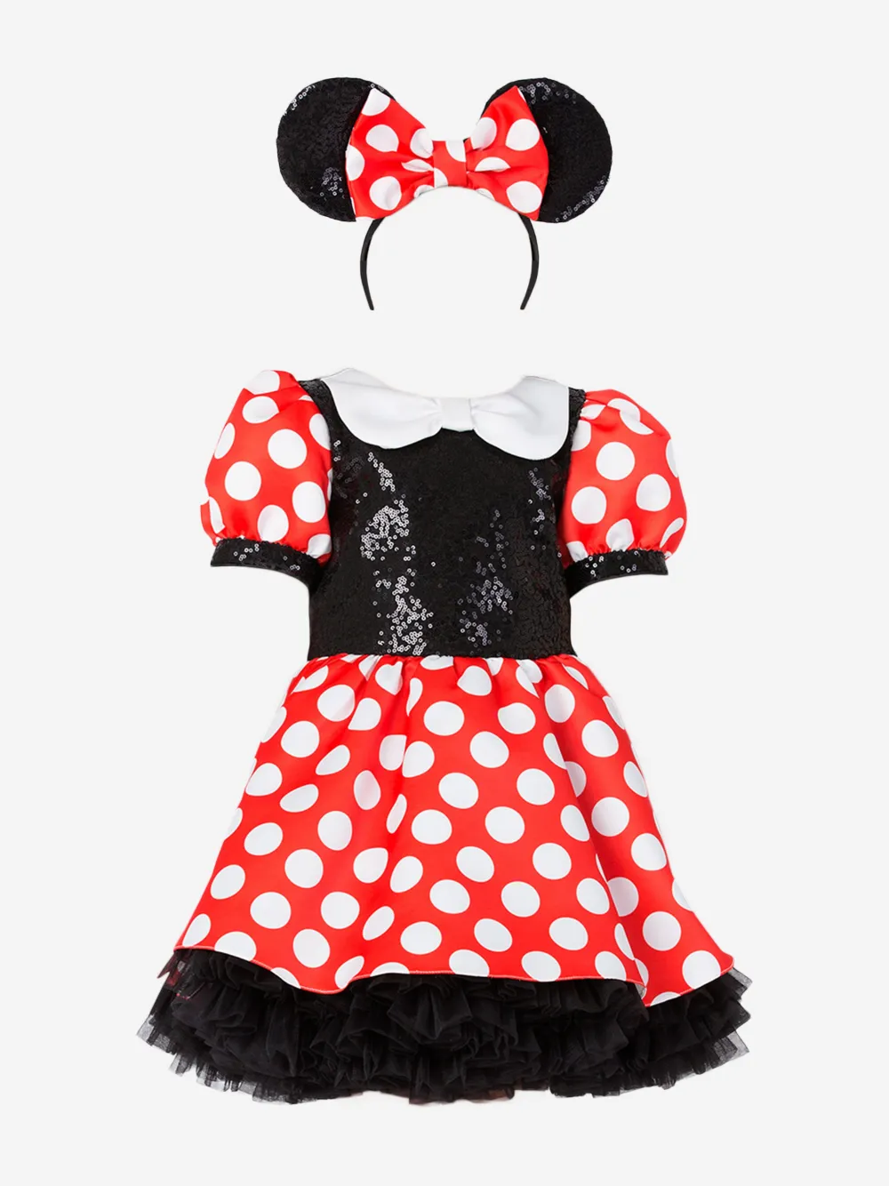 Magical Costumes Polka-dot Sequin Dress In Multi