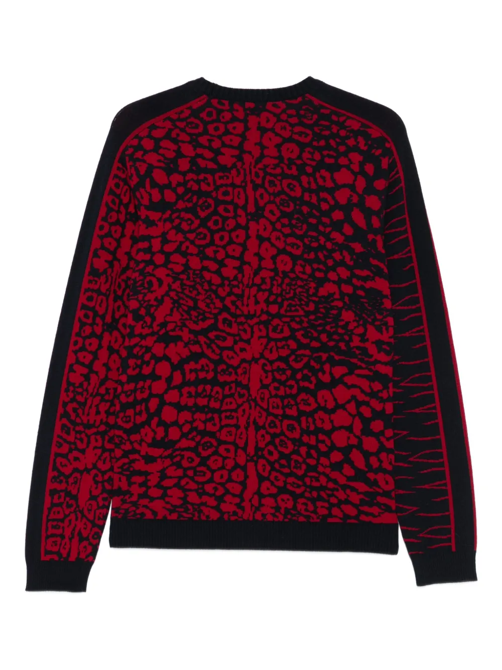 Versace Pre-Owned 2000s wave-print sweater | Image 2