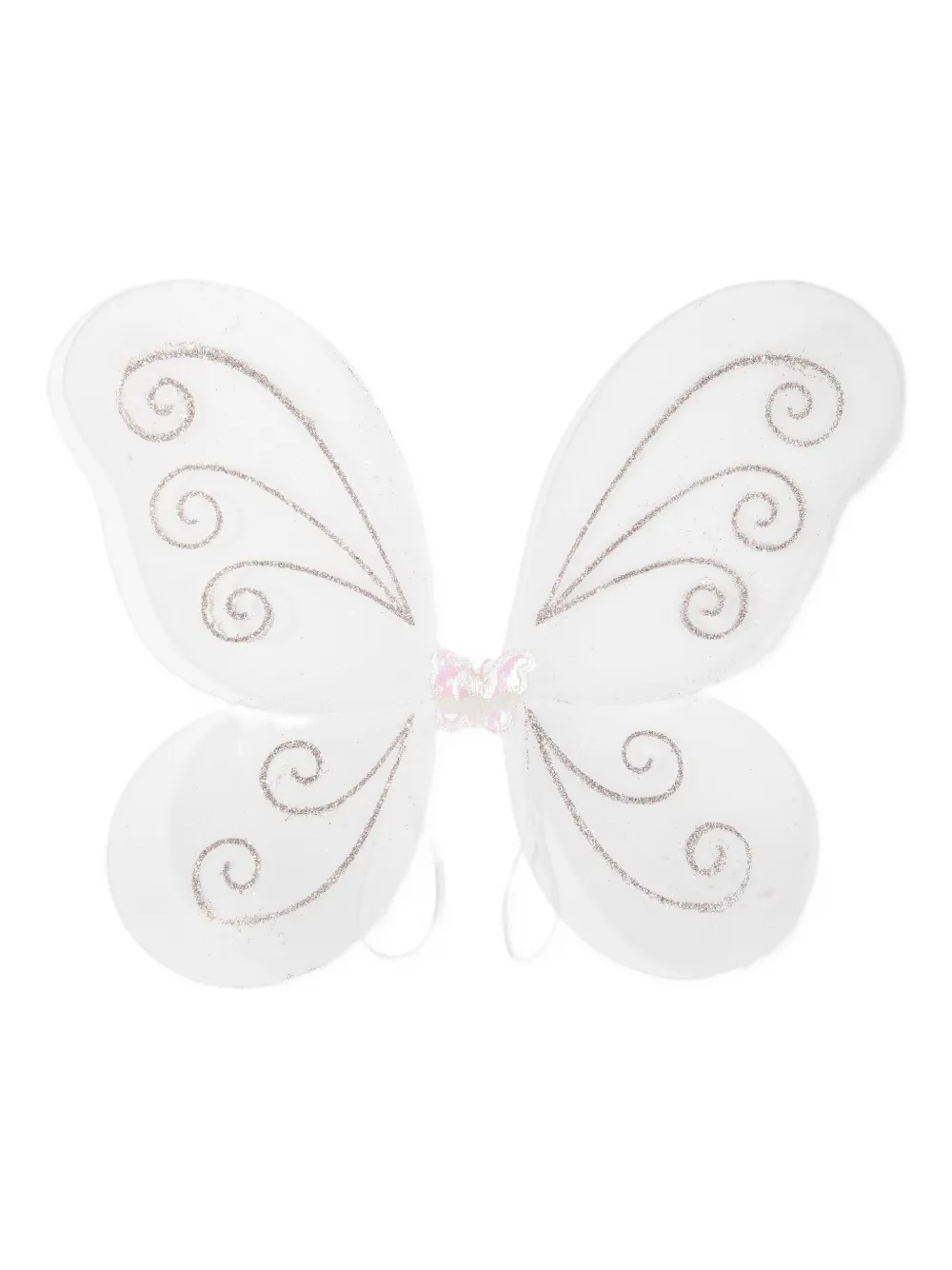 Magical Costumes Tulen jurk met pailletten Wit