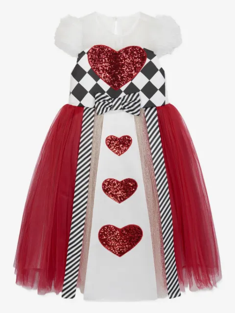 Magical Costumes sequin-heart tulle dress