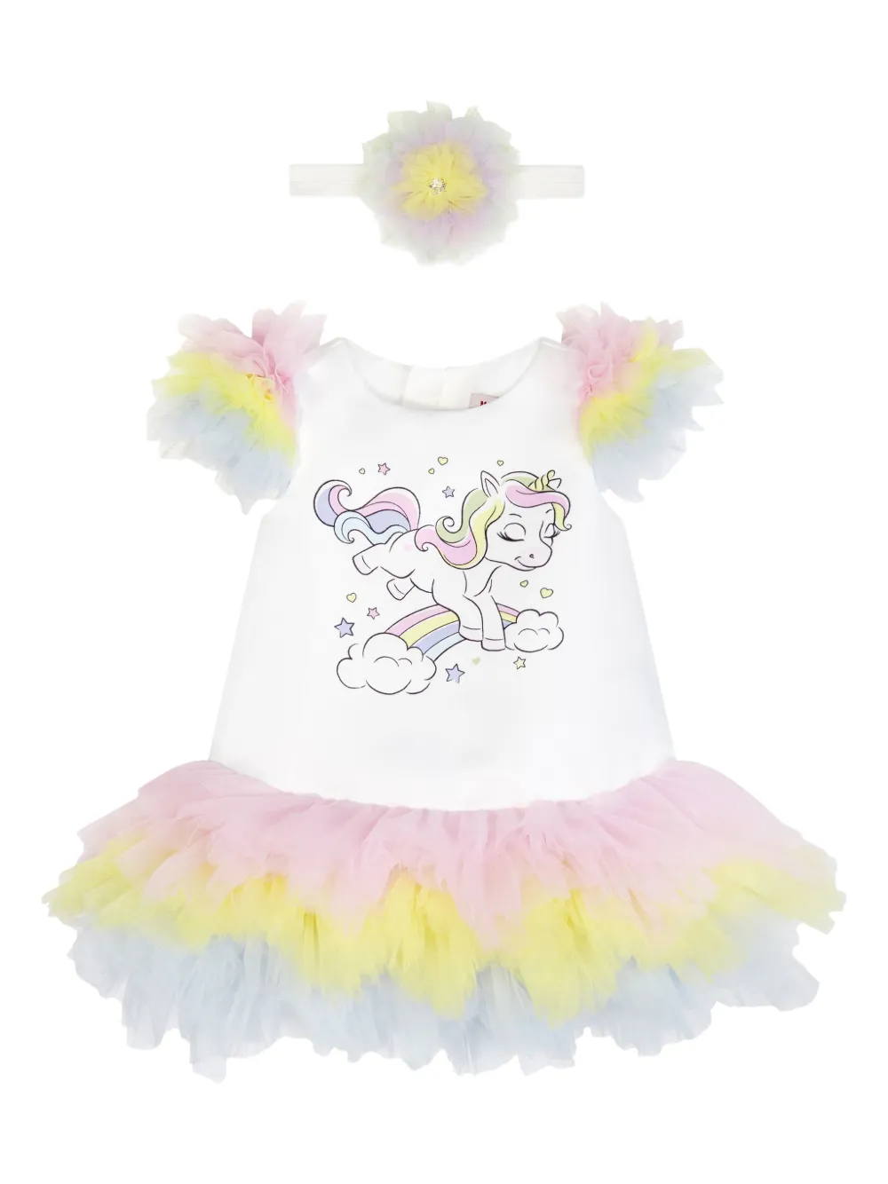 Magical Costumes プリント ワンピース - ホワイト Magical Costumes プリント ワンピース - ホワイト