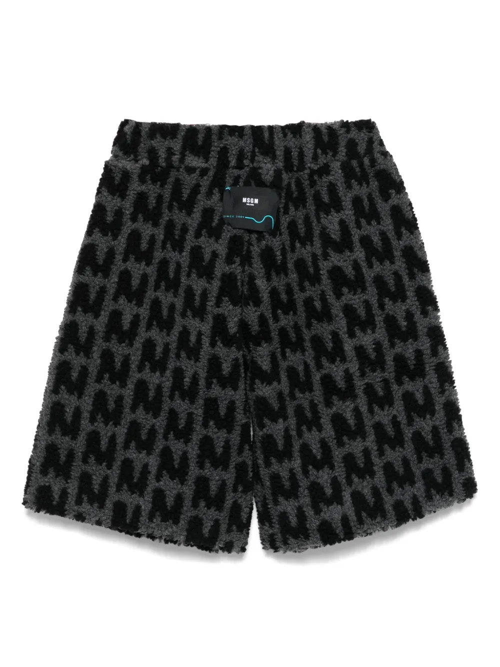 MSGM Kids shorts texturizados con monograma | Shorts casuales | Image 2
