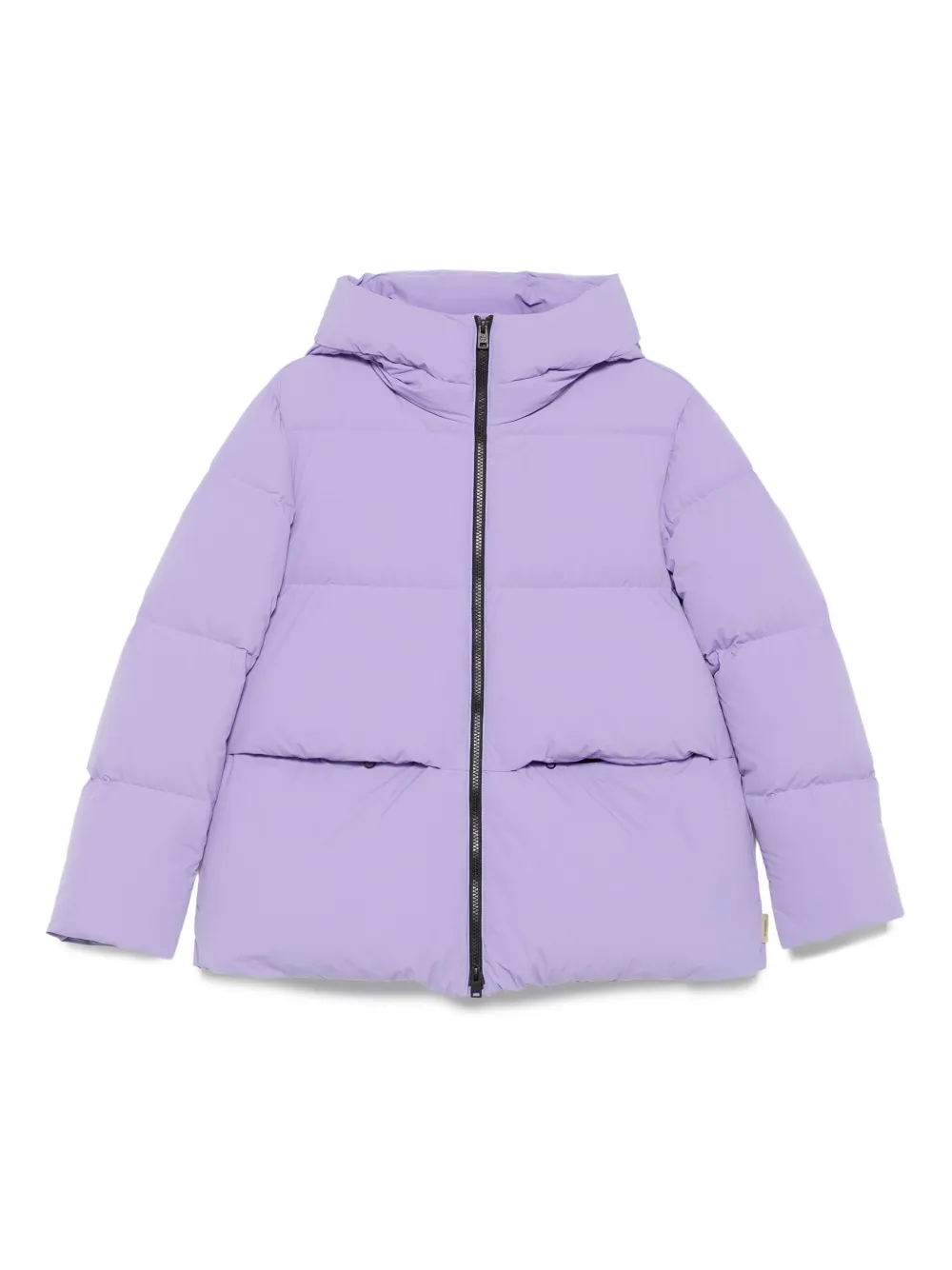 Woolrich Cloud Madison hooded puffer jacket Paars