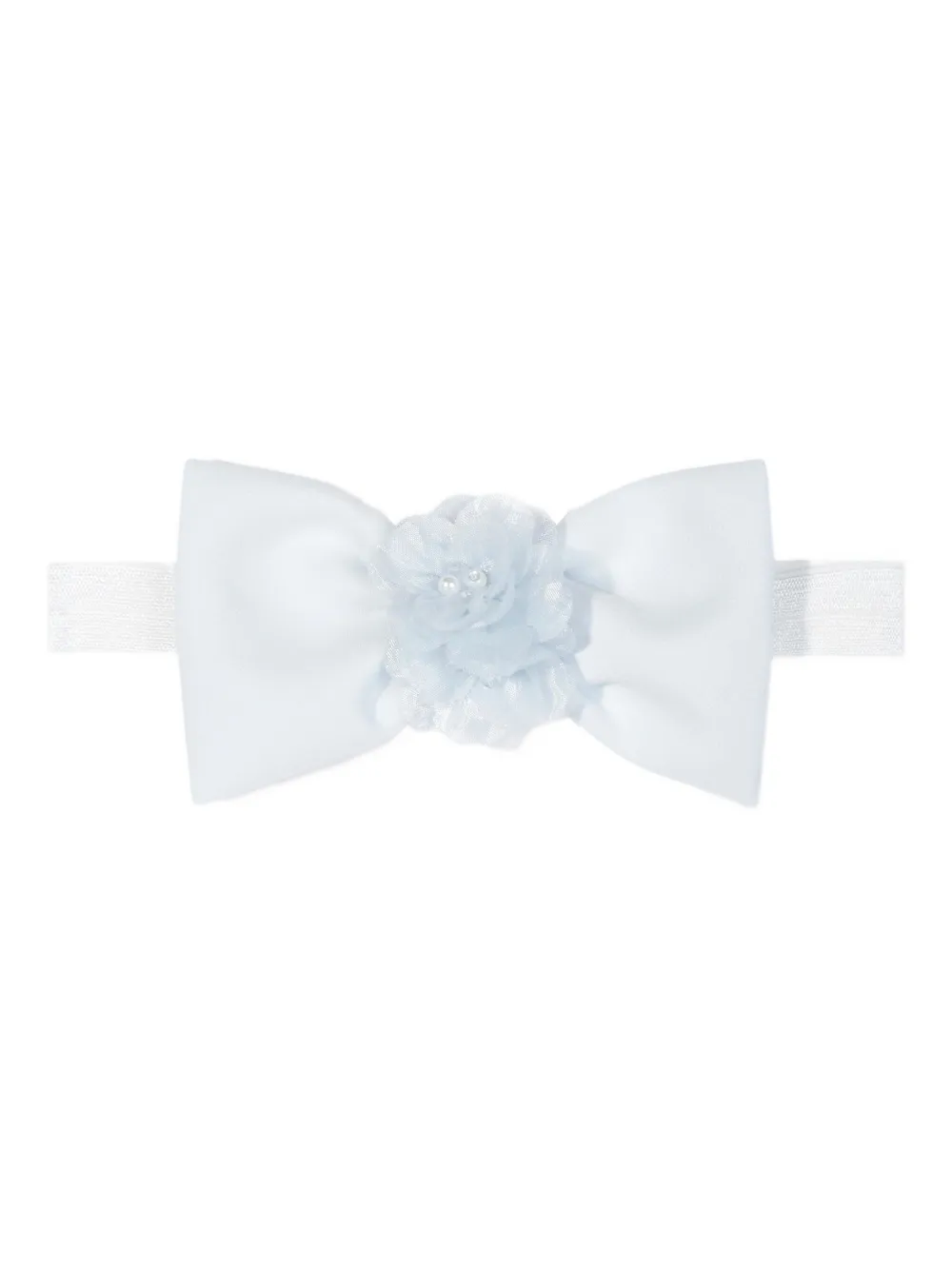 Dress & Fleur Peter Pan-collar Bow Dress In Blue