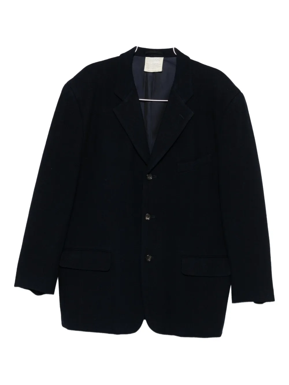 Comme Des Garçons Pre-Owned Giacca con tre bottoni anni '90 - Blu