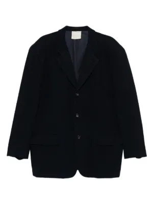 Comme Des Garçons Pre-Owned 1990s mohair-wool Jacket | Blue