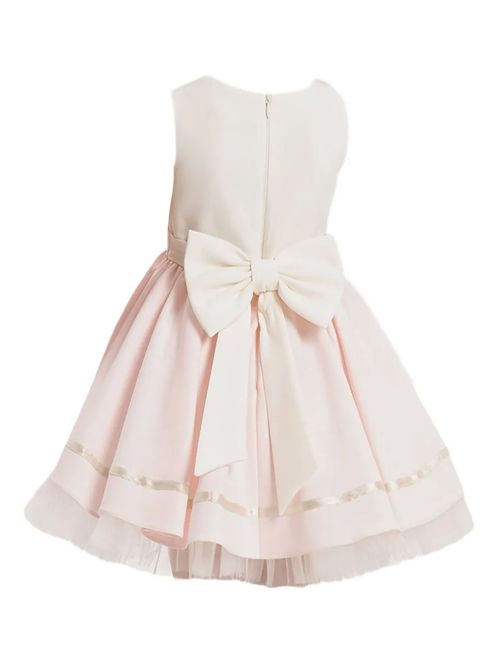 Dress & Fleur bow-embellished layered dress - Roze