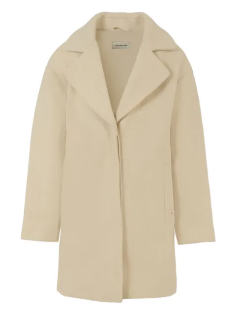 Calvin Klein Kids lapel-collar coat