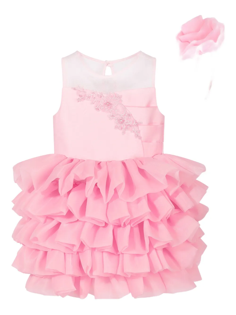 Dress & Fleur Abito con ruches - Rosa