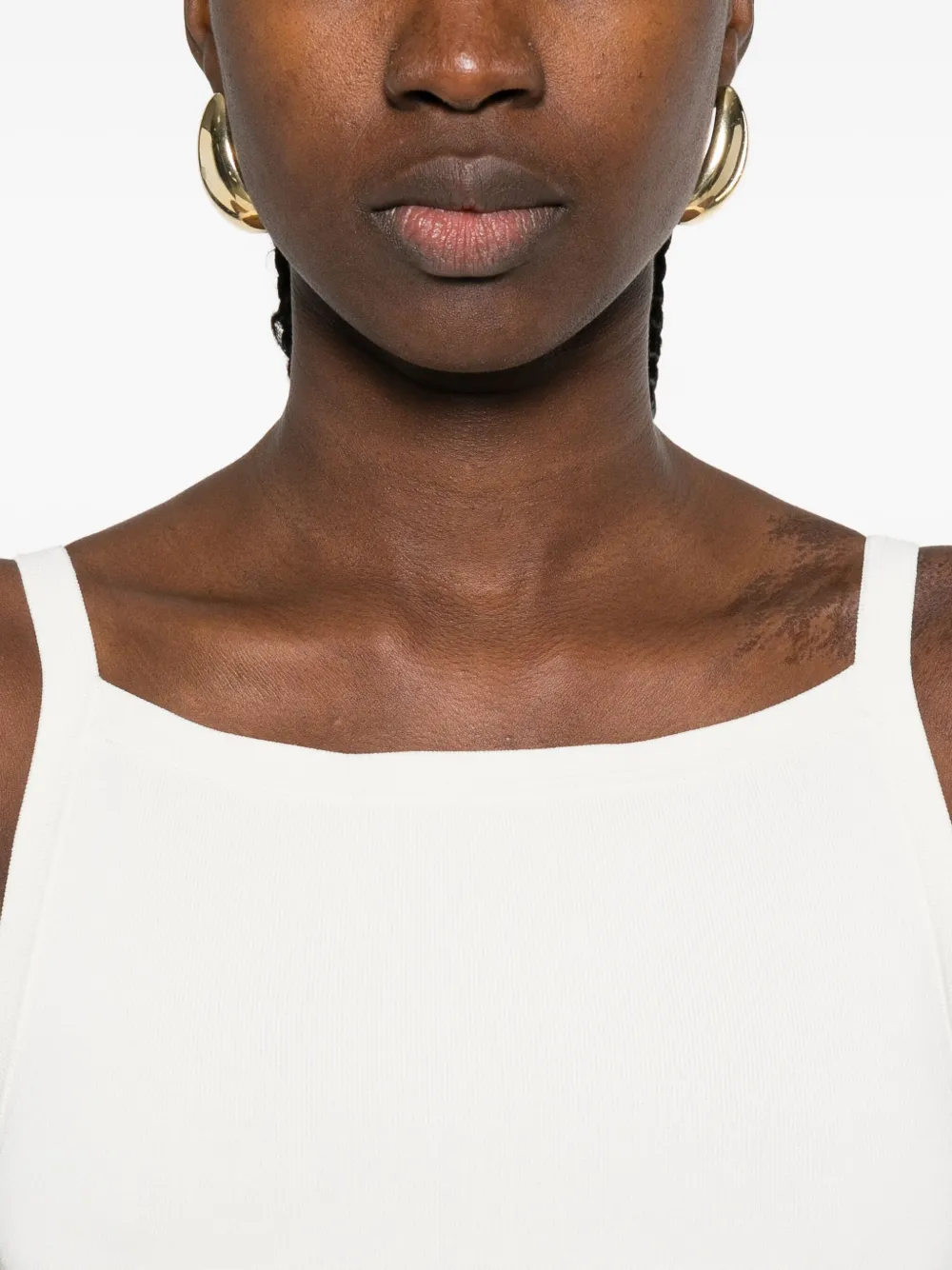 JOSEPH Mouwloze jurk Beige
