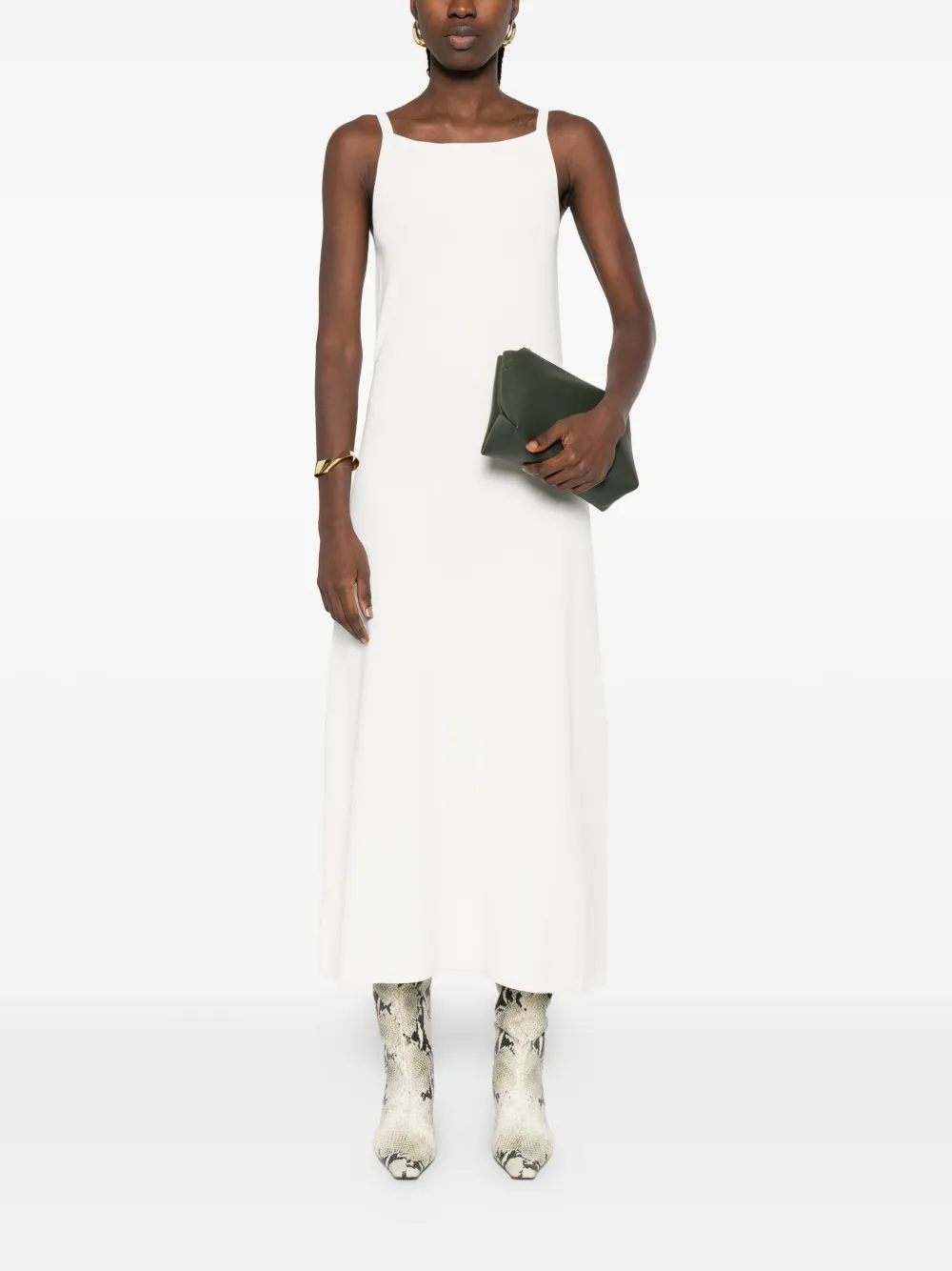 JOSEPH Mouwloze jurk Beige