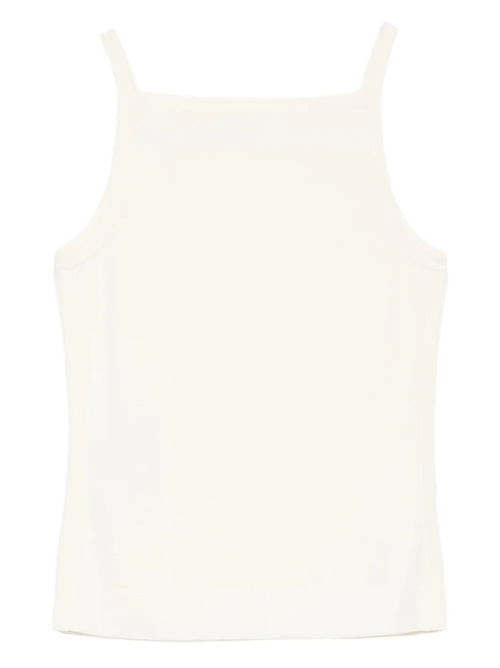 JOSEPH square-neck ribbed top Wit