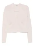 JOSEPH button-front pocket cardigan - Pink