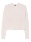 JOSEPH button-front pocket cardigan - Pink