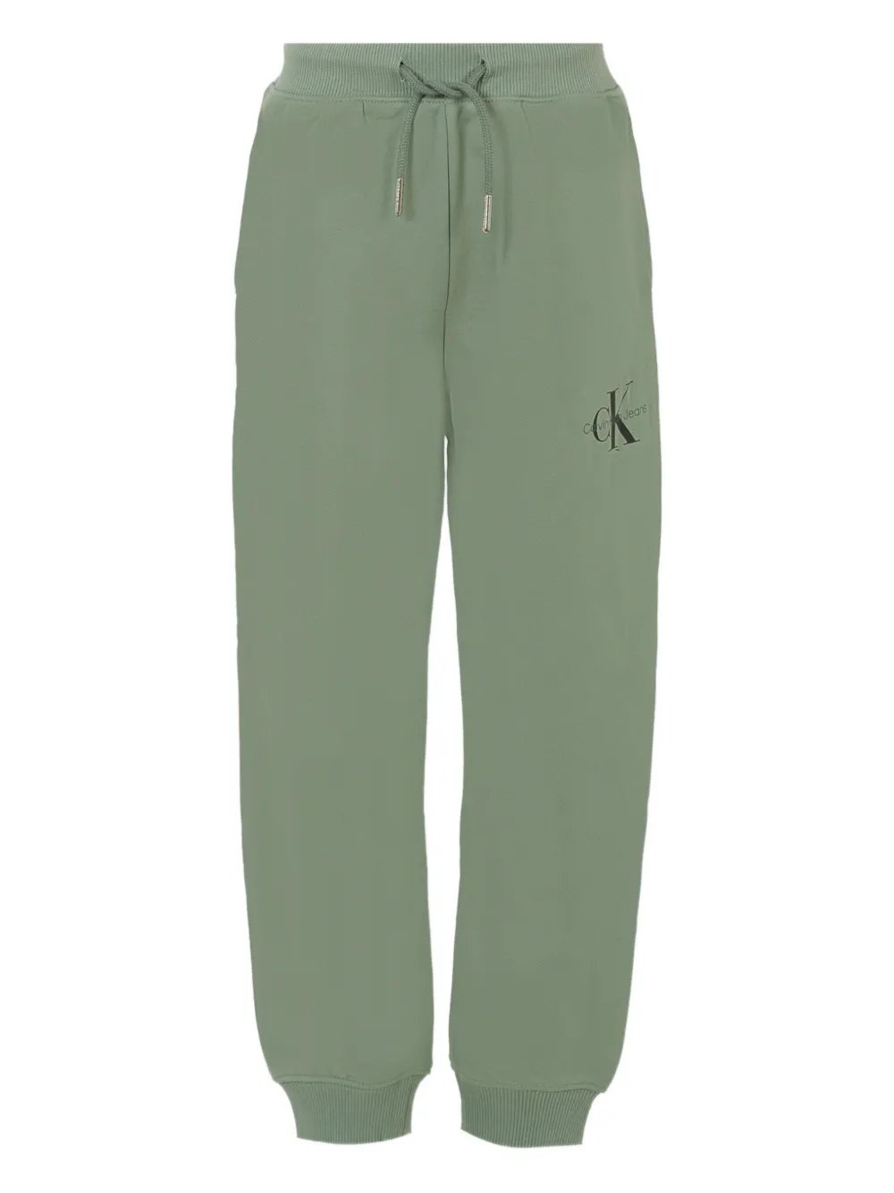 Calvin Klein Kids Joggingbroek met logodetail Groen