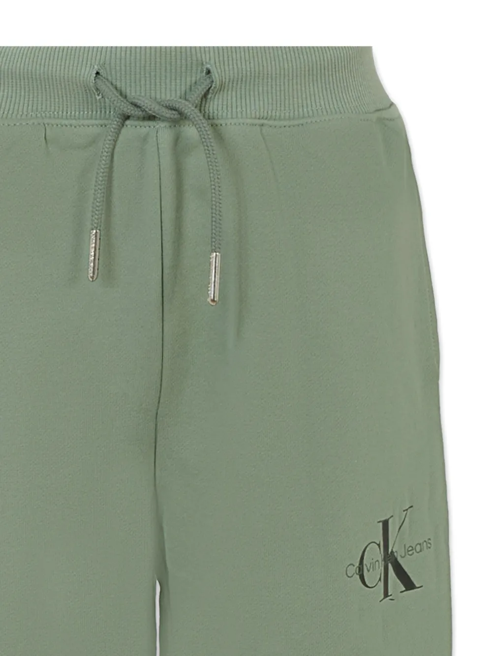 Calvin Klein Kids Joggingbroek met logodetail Groen