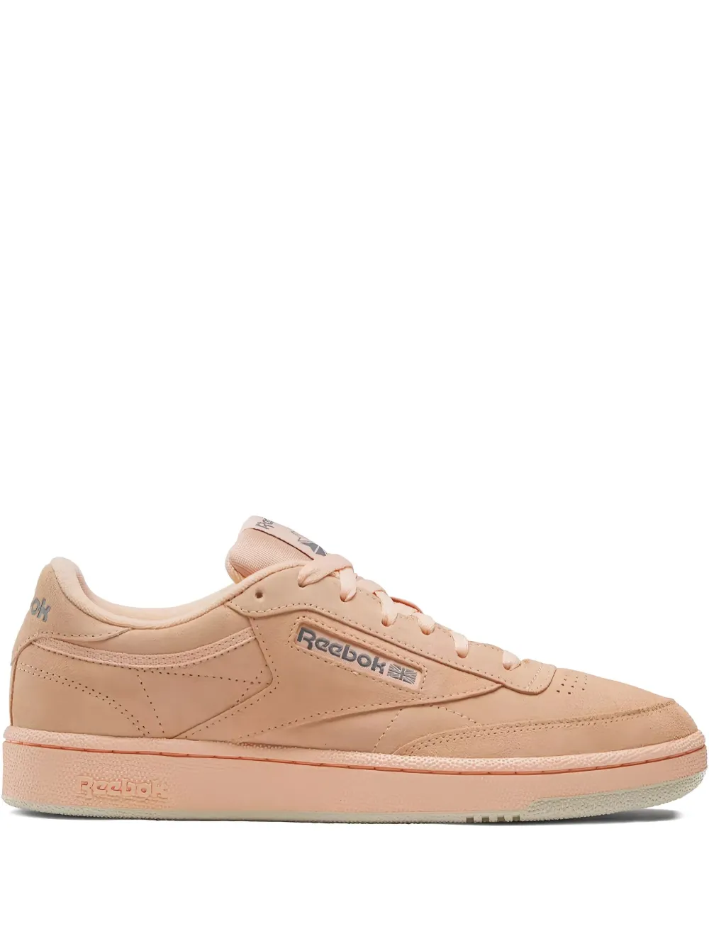 Reebok suede leather low-tops Orange