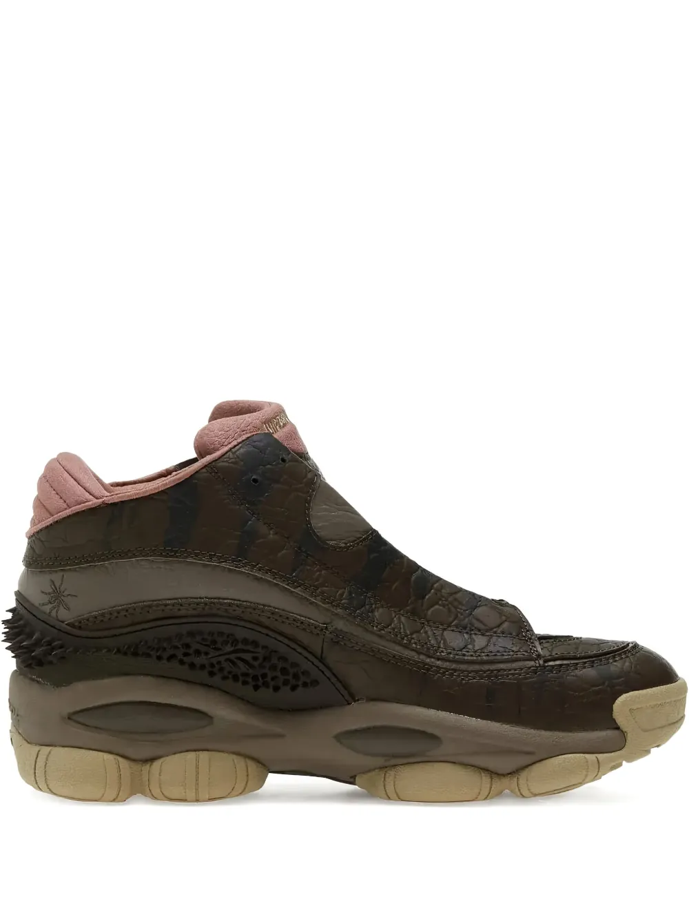 Reebok camouflage-print Dmx trainers Brown