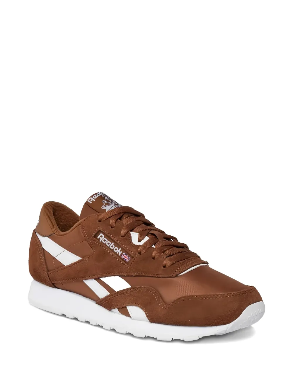 Reebok Classic Nylon "Brown White" sneakers