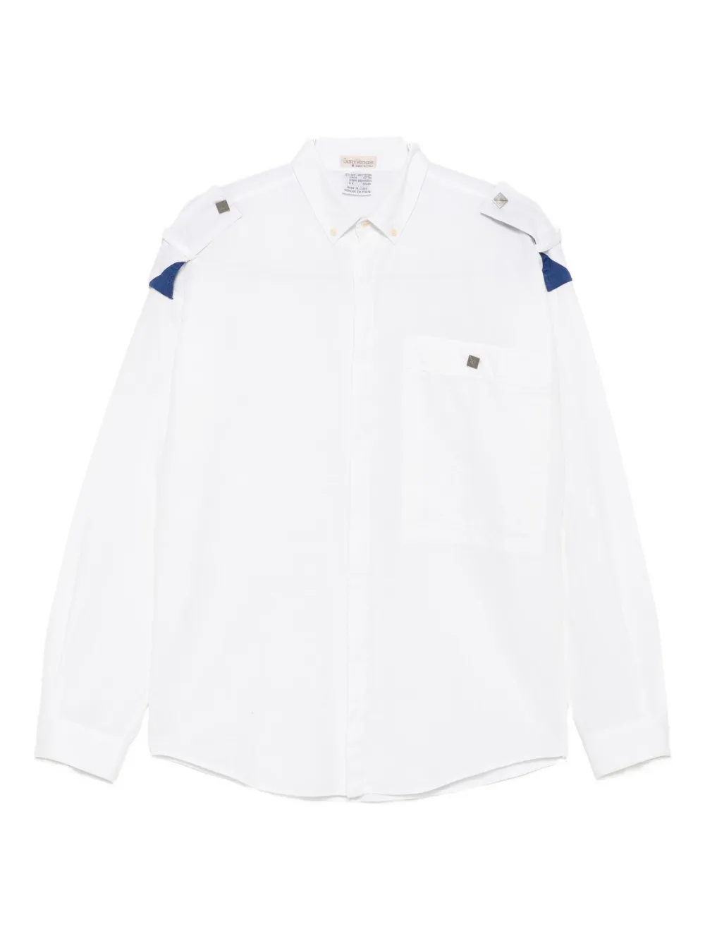 Versace Pre-Owned Camicia anni '70 - Bianco