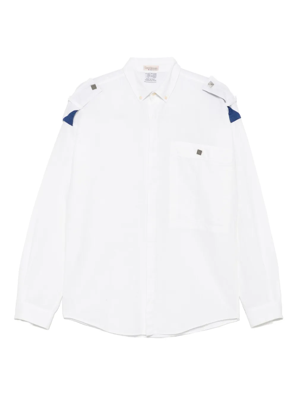 Versace Pre-Owned 1970s button-down shirt | White | Image 1