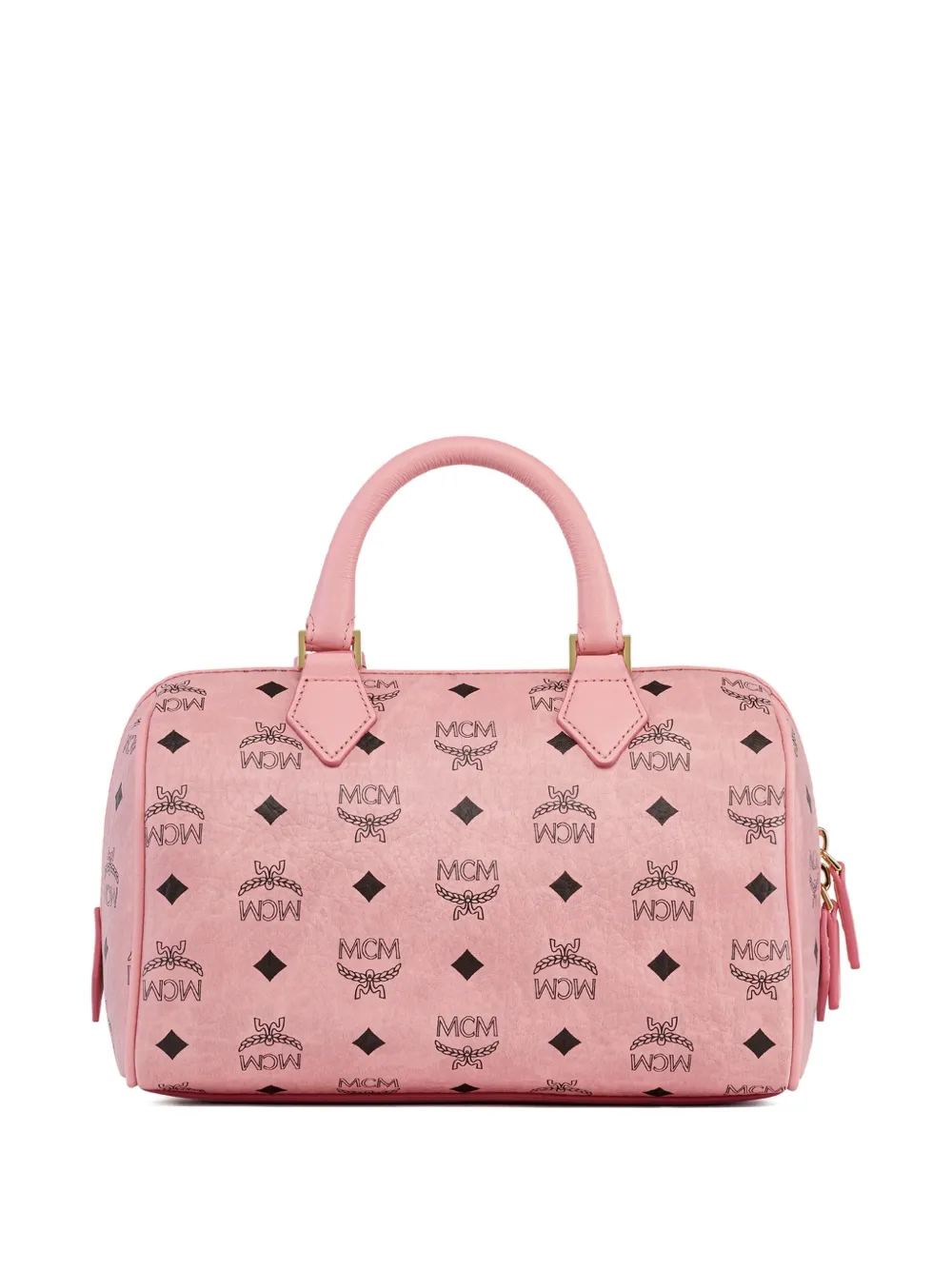 MCM Ella Boston tas Roze