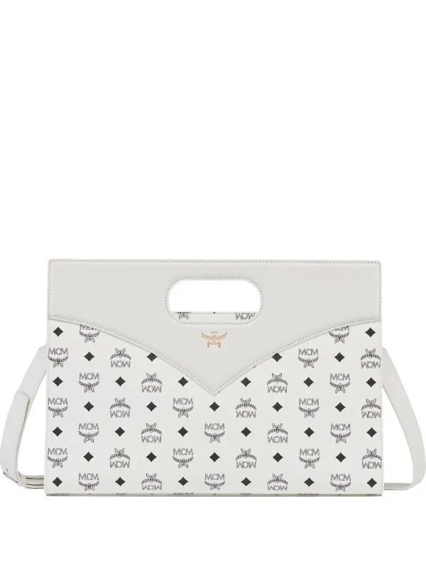 MCM ホワイト ハンドバッグ