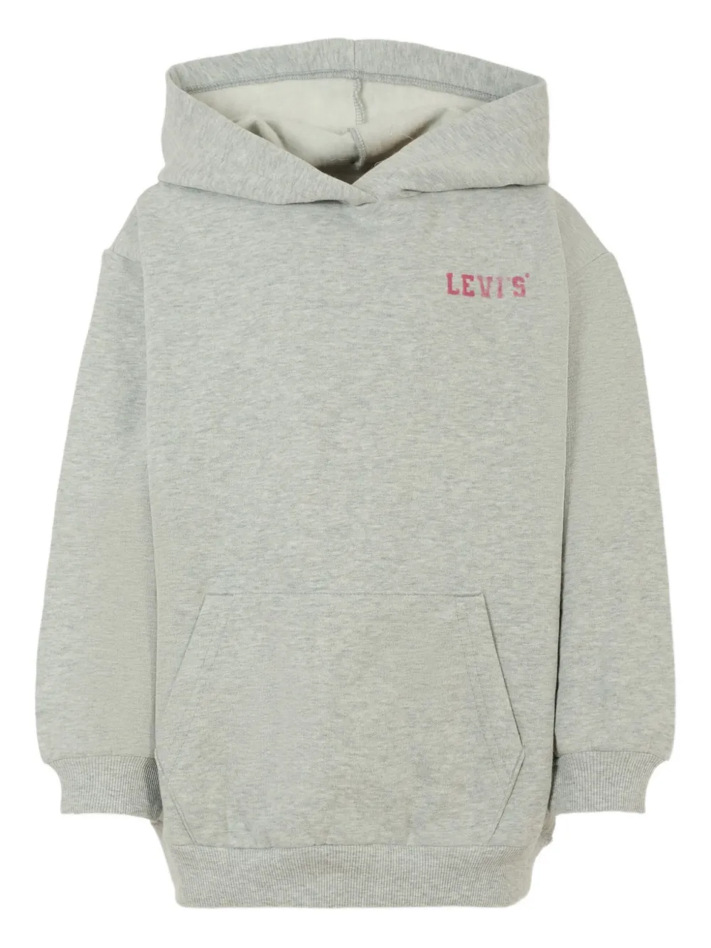 Levi's Kids' Spray-logo Hoodie In Gray