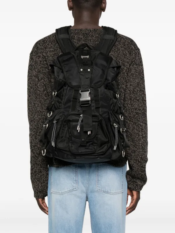 Andersson Bell multiple-pocket Drawstring Backpack | Black