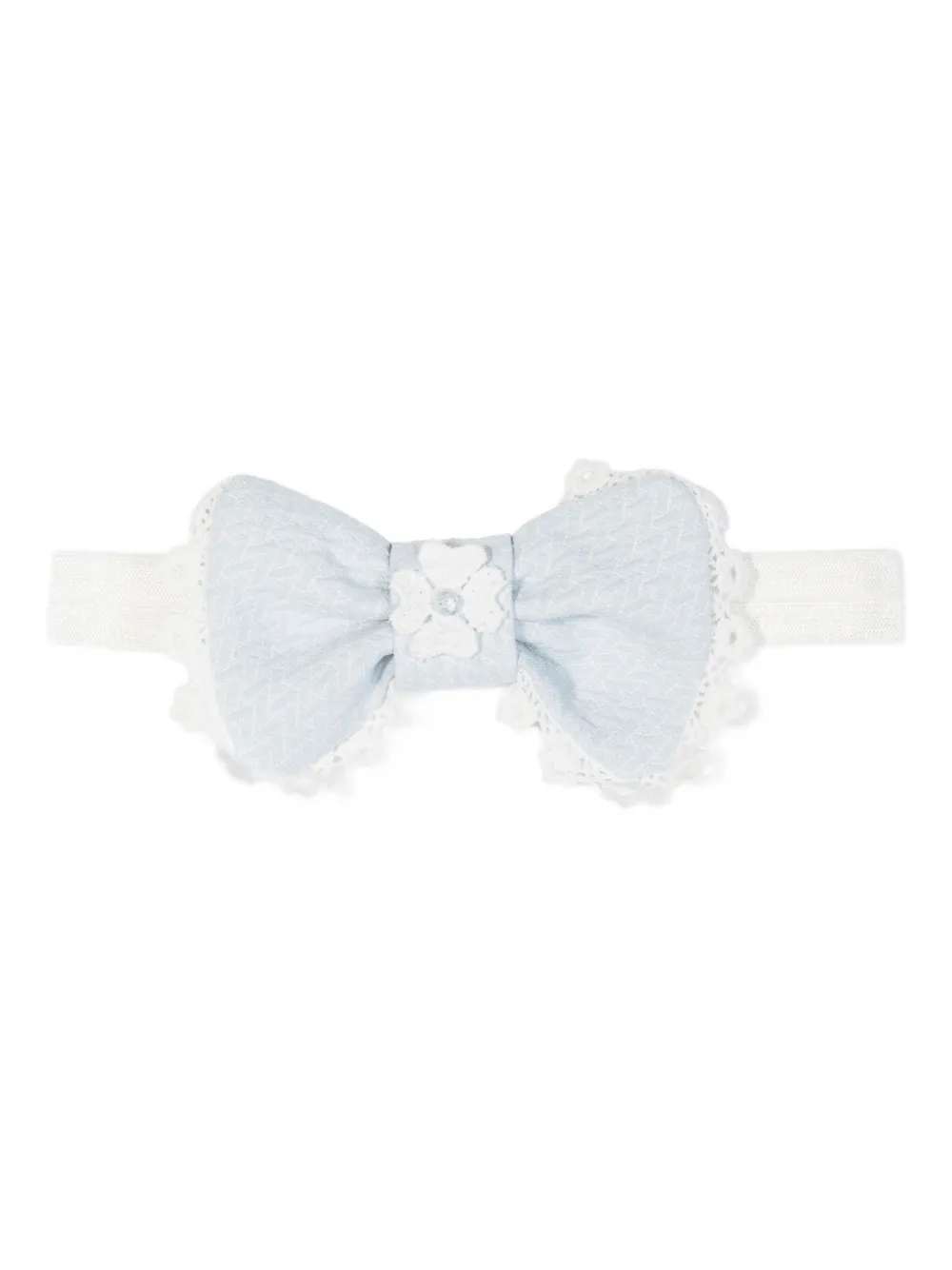 Dress & Fleur Baby Girls Dress With Bolero And Headband In White