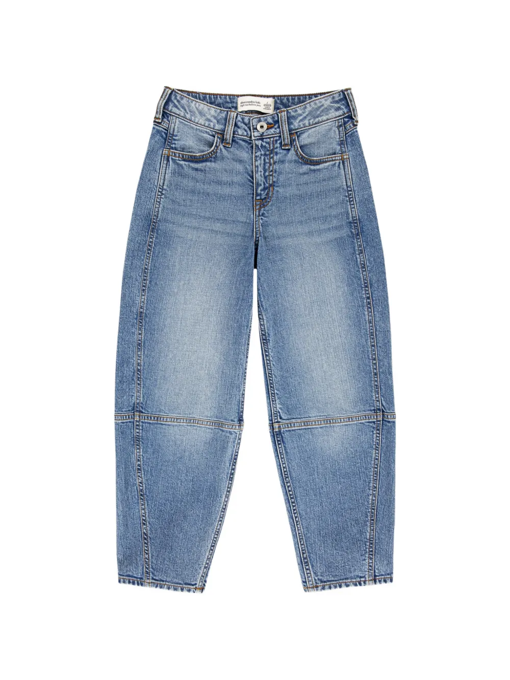 ABERCROMBIE FITCH KIDS balloon-fit panelled jeans - Blu