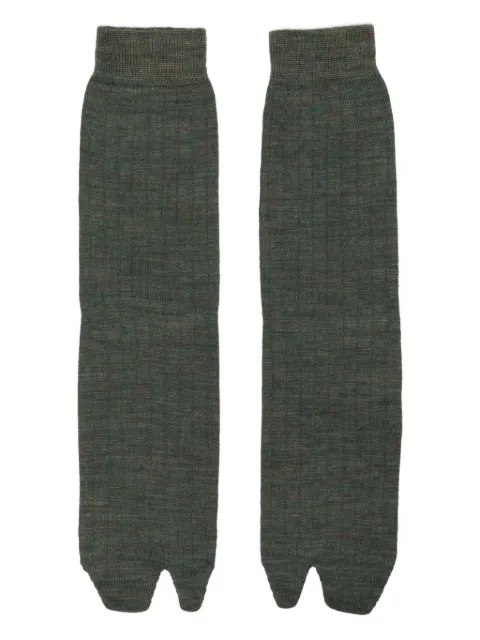 Maison Margiela ribbed crew socks