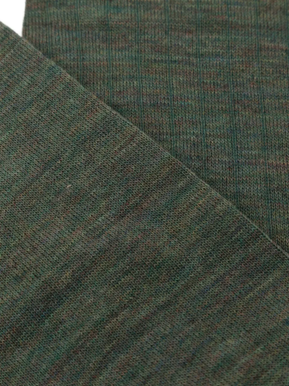 Maison Margiela ribbed crew socks Groen
