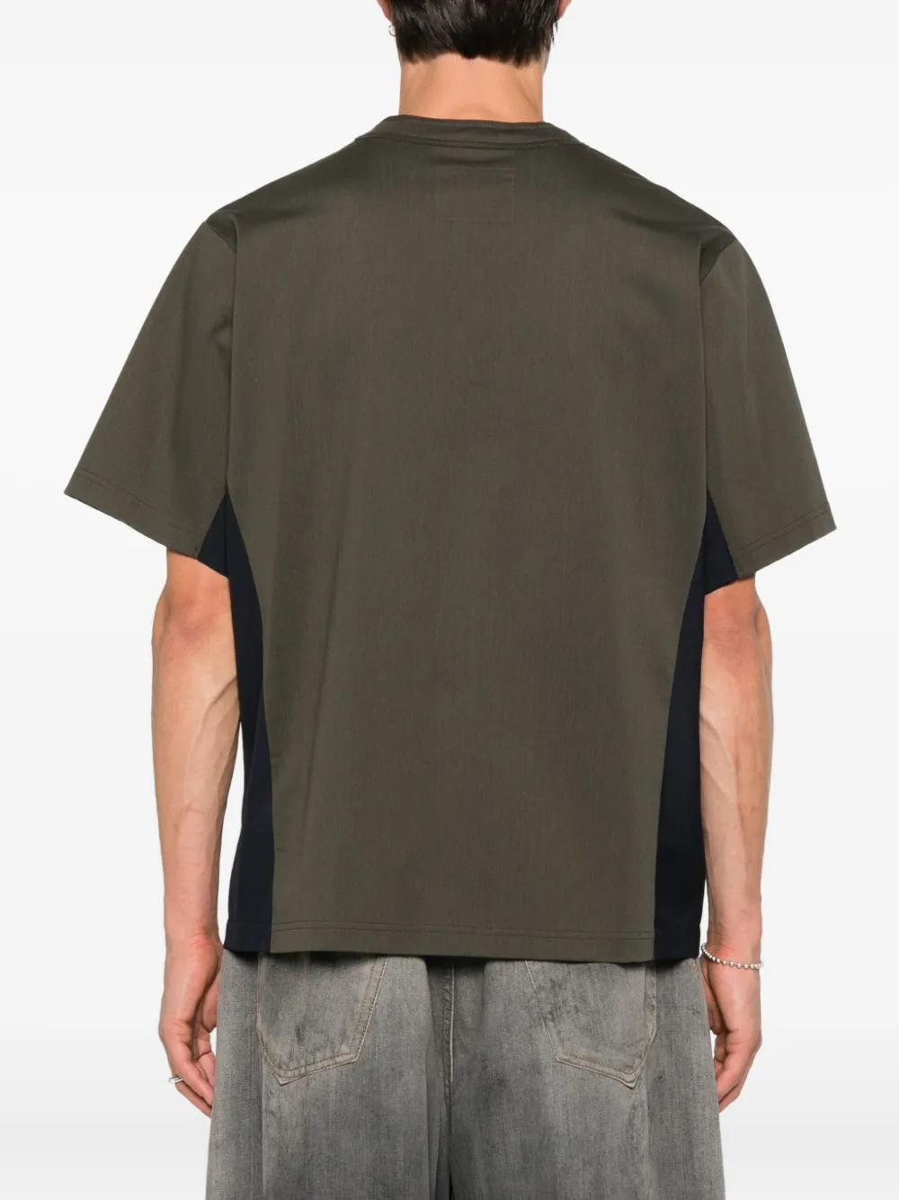 sacai T-shirt met zak Groen