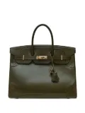 Hermès Pre-Owned 2013 Birkin 35 leather tote bag - Green