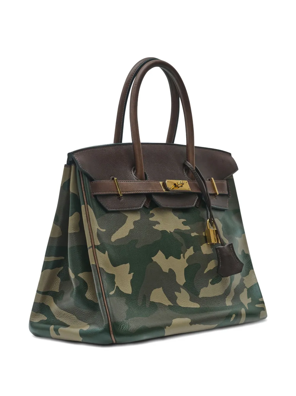 Hermès Pre-Owned sac à main Birkin 35 à motif camouflage (2012) | Pre-owned | Image 2