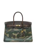 Hermès Pre-Owned 2012 Birkin 35 camouflage-pattern tote bag - Green