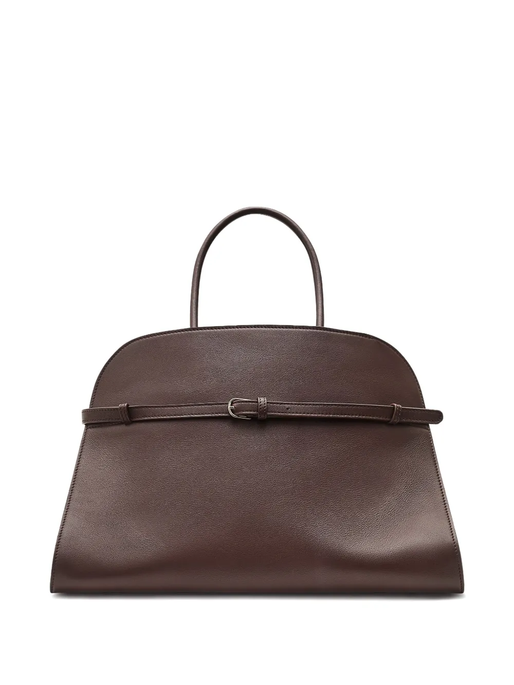 The Row Pre-Owned Margaux 15 buckle-detail leather tote bag | Brown | Image 1