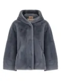 Valentini hooded drawstring jacket - Grey