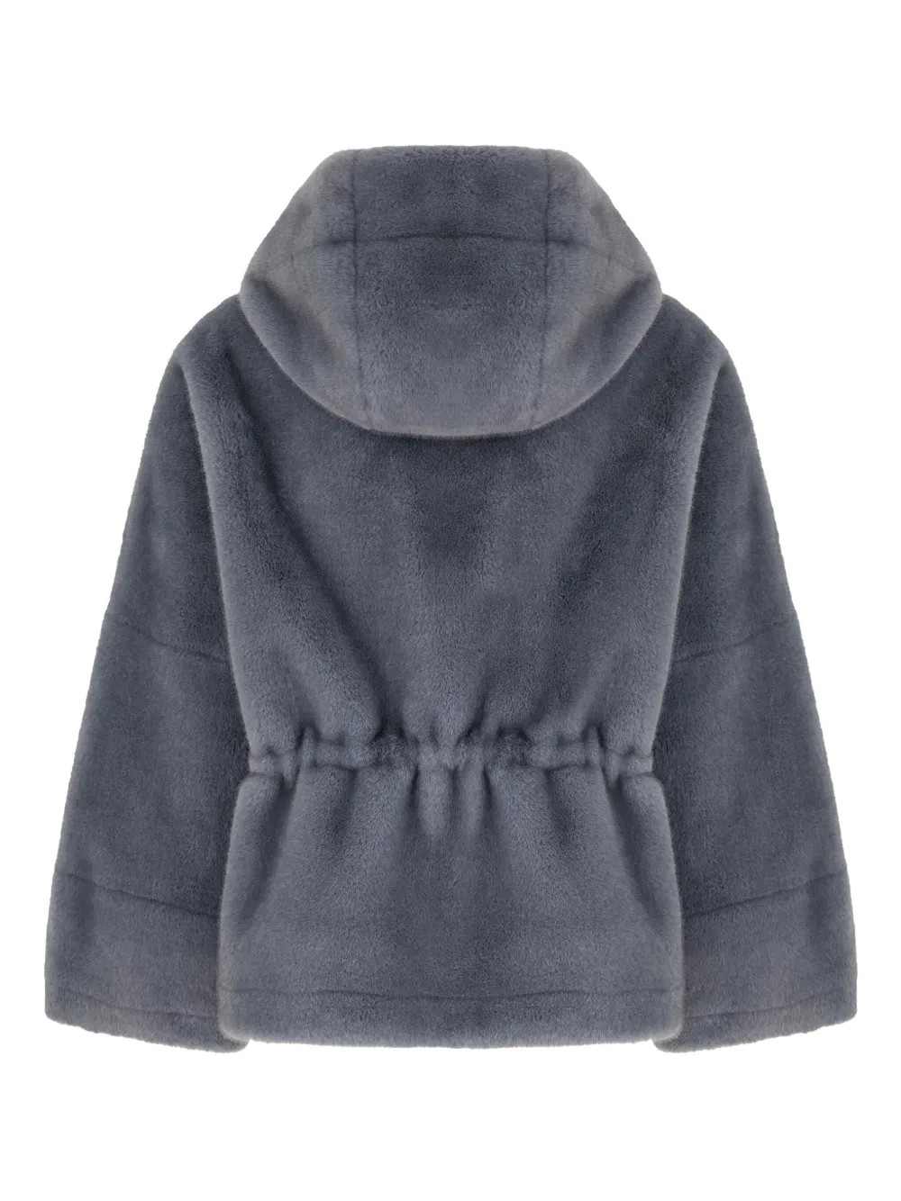Valentini hooded drawstring jacket | Faux Fur & Shearling Jackets | Image 2