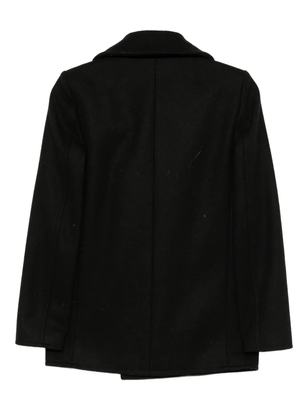 Saint Laurent Pre-Owned Wollen sailorjas - Zwart