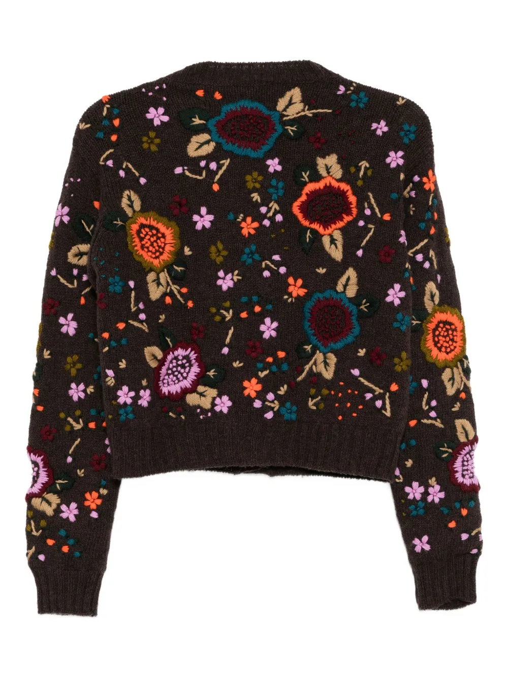 Prada Pre-Owned floral-embroidered cardigan | Image 2